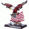 EAGLE WITH FLAG